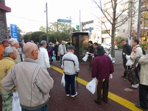 仁寿会の定期清掃に参加