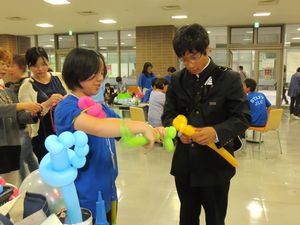 応援団のお兄さん頑張って!