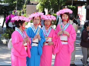 校区の代表4人で参加!