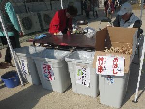 ゴミの分別は毎年完璧です!