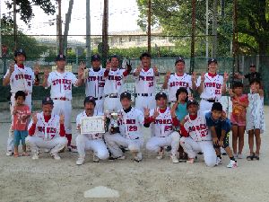 3連覇の唐人町1丁目チーム!