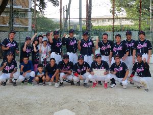 準優勝の荒戸3丁目チーム!