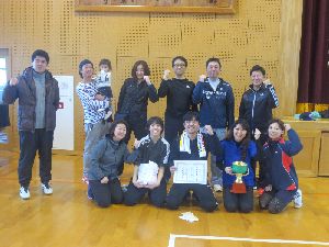優勝の唐人町2・3丁目チーム!